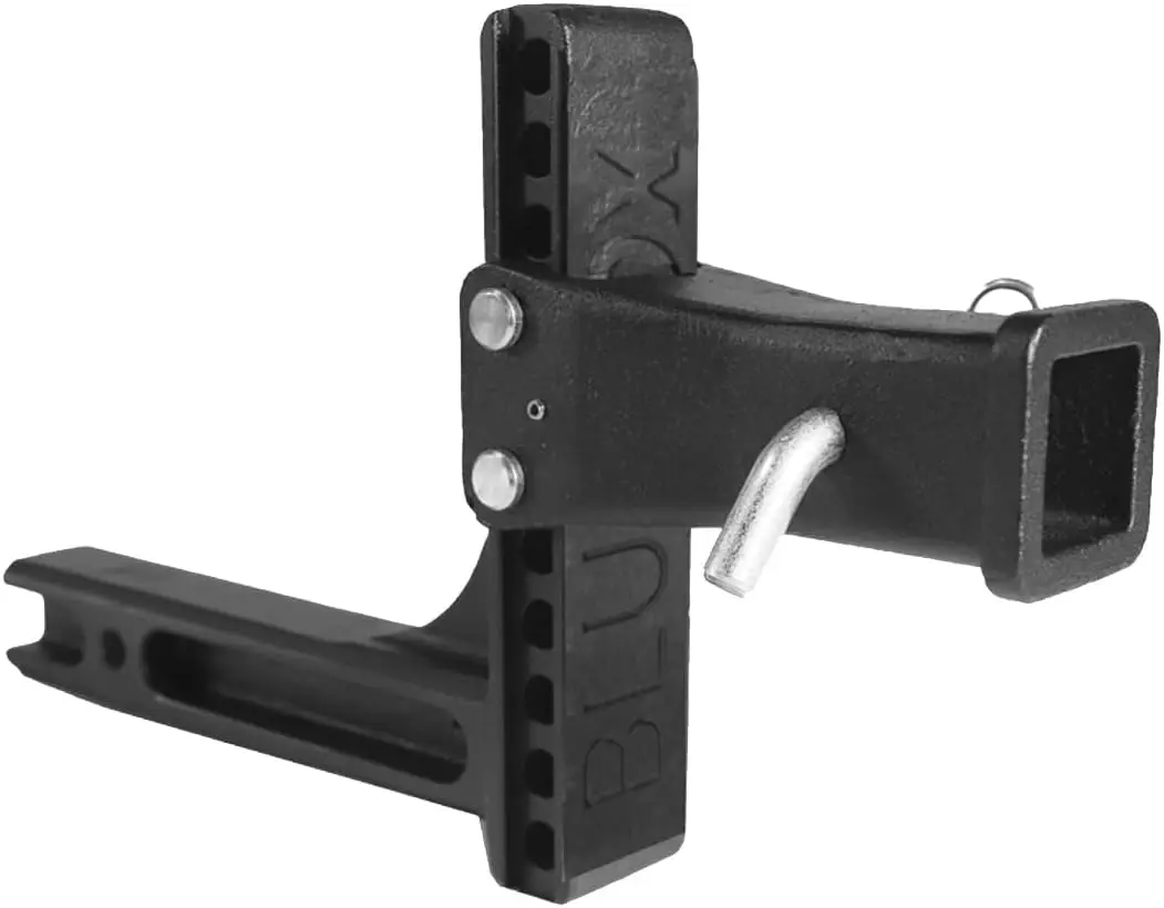 Trailer Towing, 2-Inch Receiver, No Color Mentioned, Holds Up to 10,000 lbs with Anti-Rattle Bolts
Trailer Towing, 2-Inch Receiver, No Color Mentioned, Holds Up to 10,000 lbs with Anti-Rattle Bolts