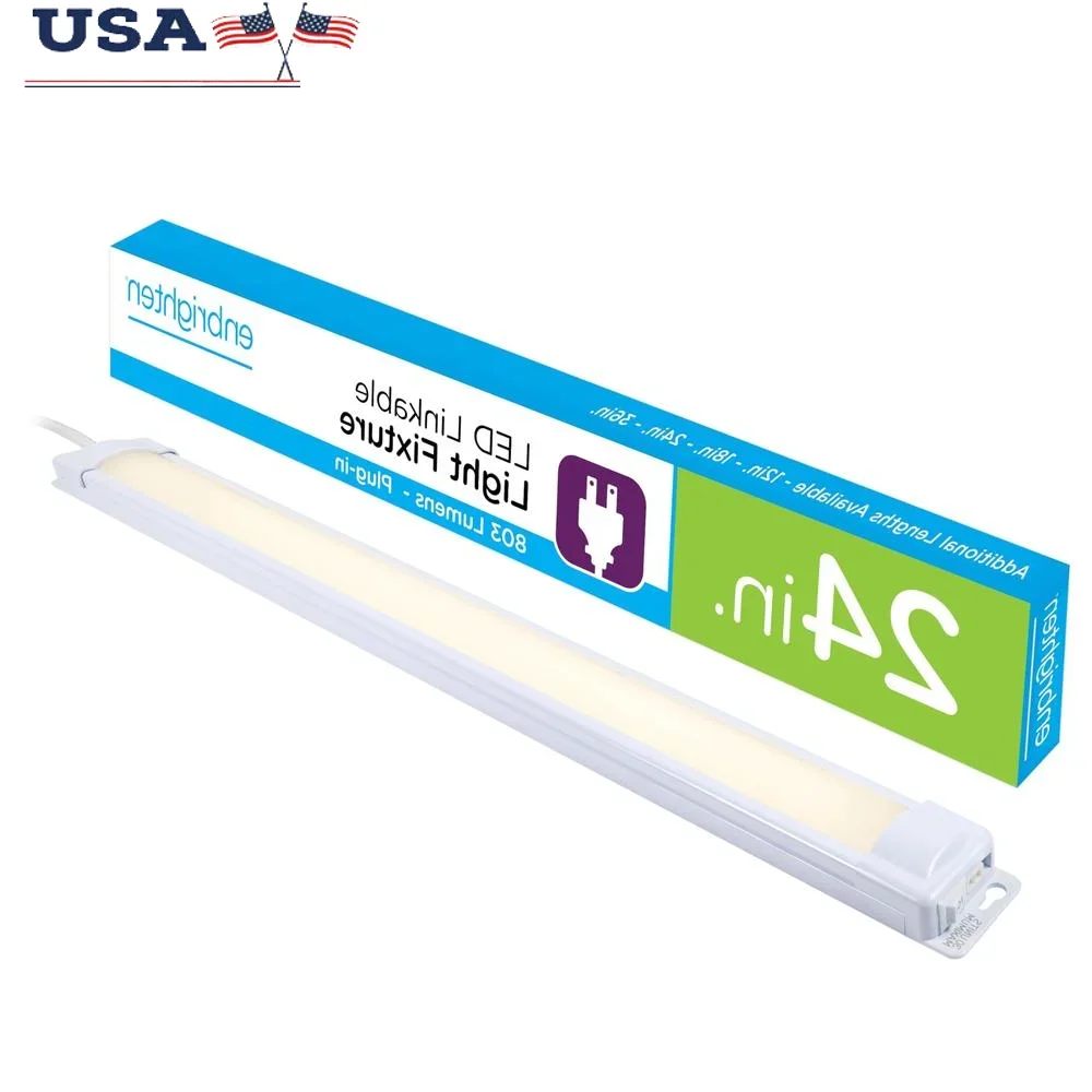 LED Linkable Under Cabinet Fixture 24in 803 Lumens 3000K Warm White Premium Lighting Operation Effortless Installation Linkable
LED Linkable Under Cabinet Fixture 24in 803 Lumens 3000K Warm White Premium Lighting Operation Effortless Installation Linkable