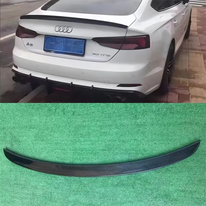 For Audi RS5 S5 A5 2017-2022 Real Carbon Fiber Tail Wing Wing Rear Trunk Lip Car Accessories Refit Decoration Spoiler Kit
For Audi RS5 S5 A5 2017-2022 Real Carbon Fiber Tail Wing Wing Rear Trunk Lip Car Accessories Refit Decoration Spoiler Kit