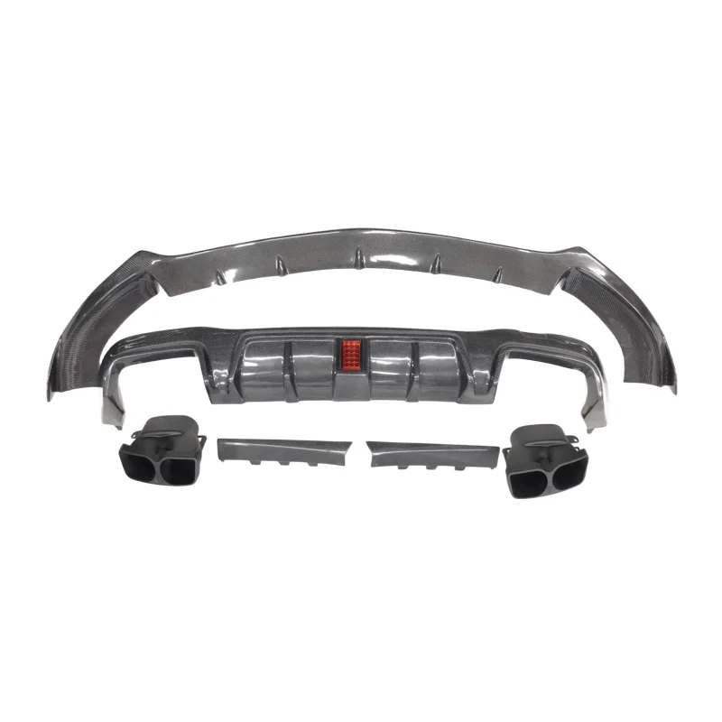 Flying Wing Real Carbon Fiber Front Lip Side Skirts Rear Diffuser With Exhaust Tips For W213 E Class Upgrade To Brabvs B Style C
Flying Wing Real Carbon Fiber Front Lip Side Skirts Rear Diffuser With Exhaust Tips For W213 E Class Upgrade To Brabvs B Style C