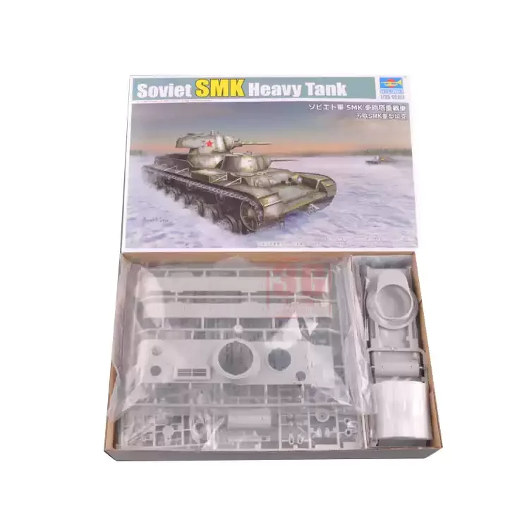 Trumpeter 09584 1/35 Soviet SMK Heavy Tank Plastic Model Building Kit
Trumpeter 09584 1/35 Soviet SMK Heavy Tank Plastic Model Building Kit