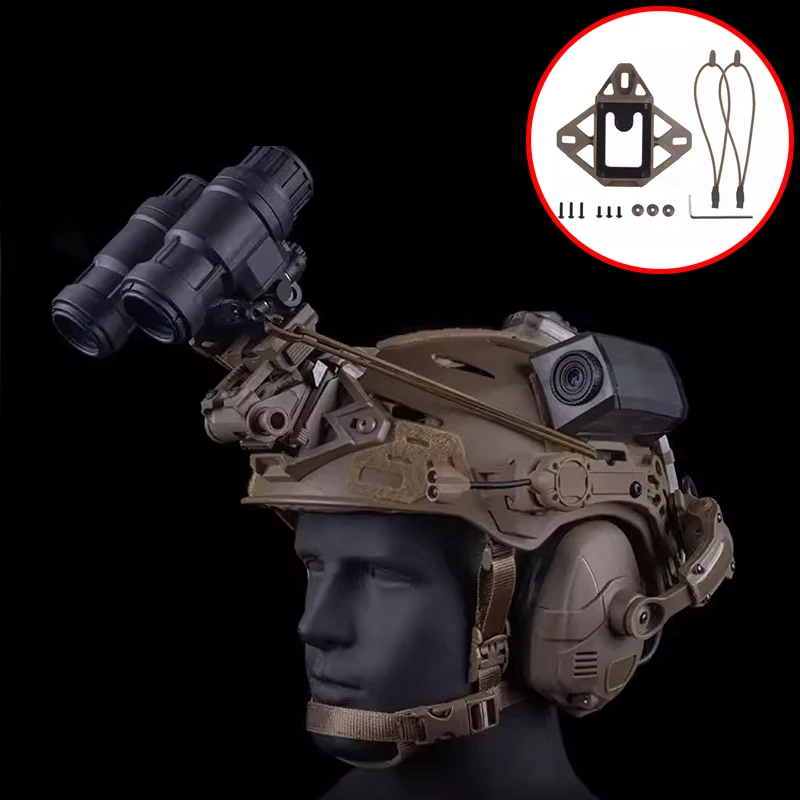 Комплект тактического крепления для ПНВ на шлем (NVG Shroud Mount Adapter Kit) для шлемов Team Wendy 3.0, совместимый с WILCOX G19/G24/G30/G34/G69/G70
Комплект тактического крепления для ПНВ на шлем (NVG Shroud Mount Adapter Kit) для шлемов Team Wendy 3.0, совместимый с WILCOX G19/G24/G30/G34/G69/G70