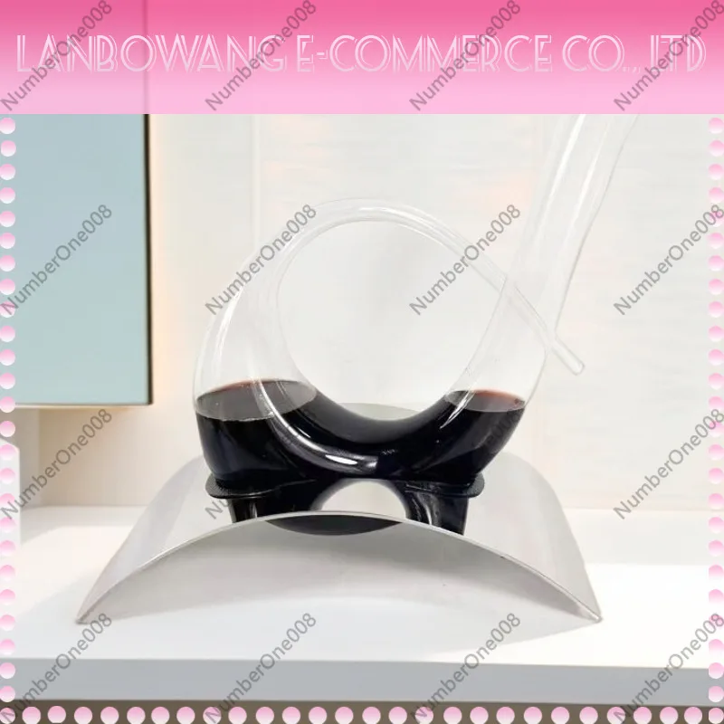Light Luxury Creative Harp Red Wine Decanter with Bracket Quick Decanting Transparent Glass Stainless Steel Wine Aerator
Light Luxury Creative Harp Red Wine Decanter with Bracket Quick Decanting Transparent Glass Stainless Steel Wine Aerator