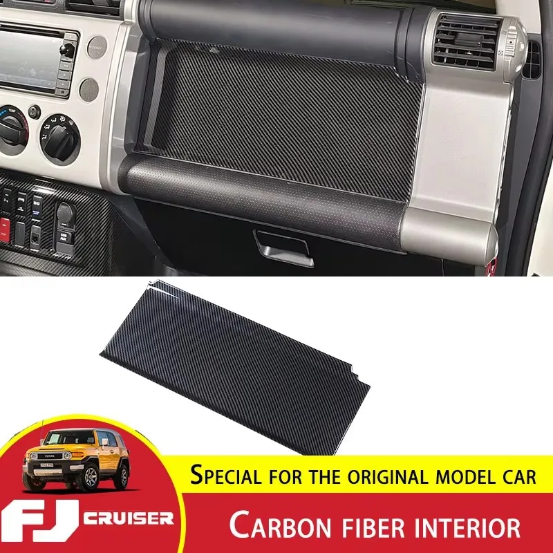 For Toyota FJ Cruiser Center Console Sticker ABS Carbon Fiber Pattern Co-pilot Panel Decoration FJ Cruiser Interior Modification
For Toyota FJ Cruiser Center Console Sticker ABS Carbon Fiber Pattern Co-pilot Panel Decoration FJ Cruiser Interior Modification