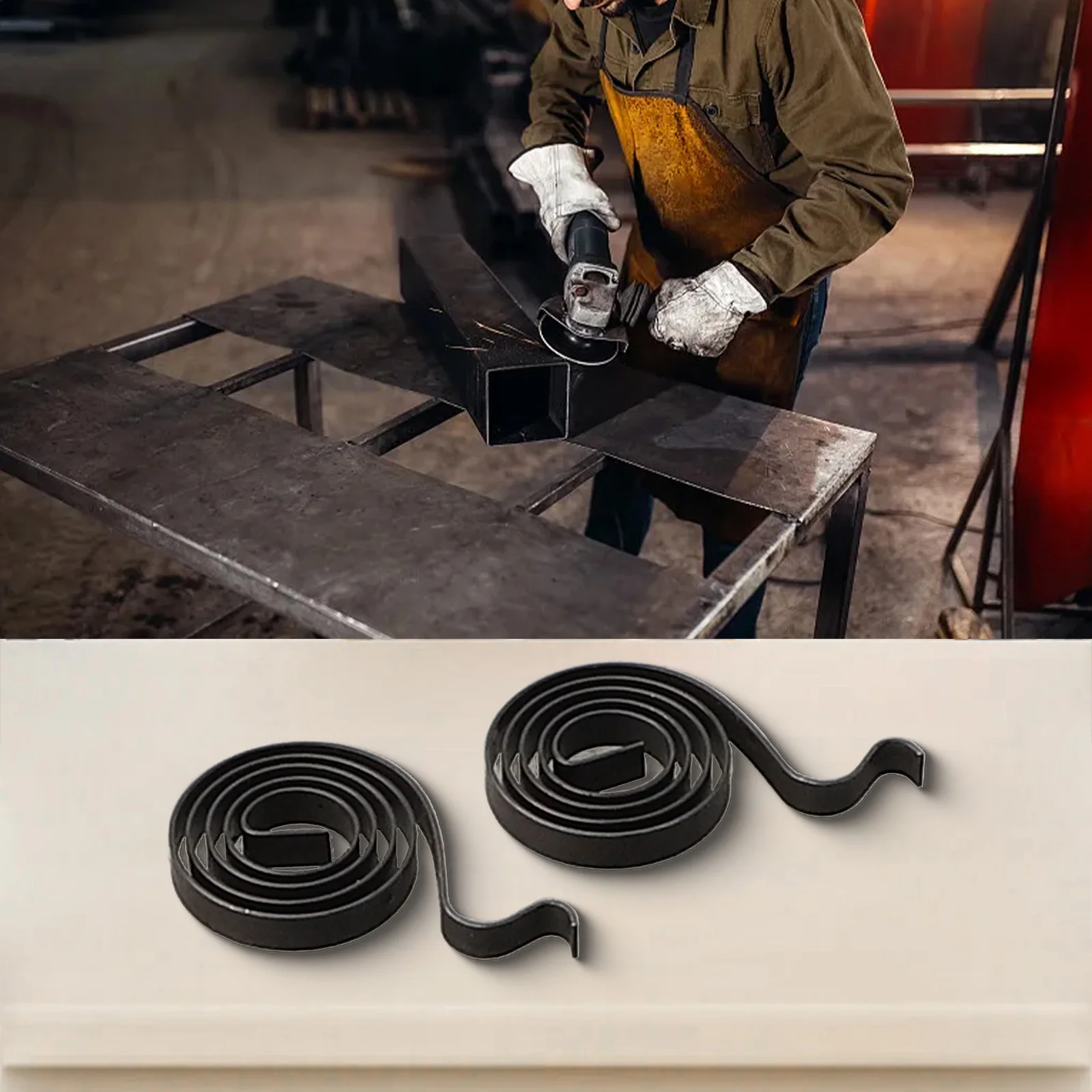2Pcs Carbon Brush Holder Springs For Bosch GWS6-100 Angle Grinder Carbon Brush Holder Spring Power Tool Replacement Accessories
2Pcs Carbon Brush Holder Springs For Bosch GWS6-100 Angle Grinder Carbon Brush Holder Spring Power Tool Replacement Accessories