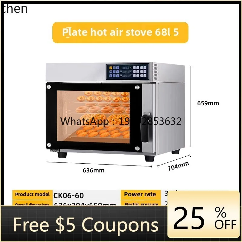 KX Oven Commercial Large Capacity Electric Oven Baking Large Multifunctional Electric Oven with Spray
KX Oven Commercial Large Capacity Electric Oven Baking Large Multifunctional Electric Oven with Spray