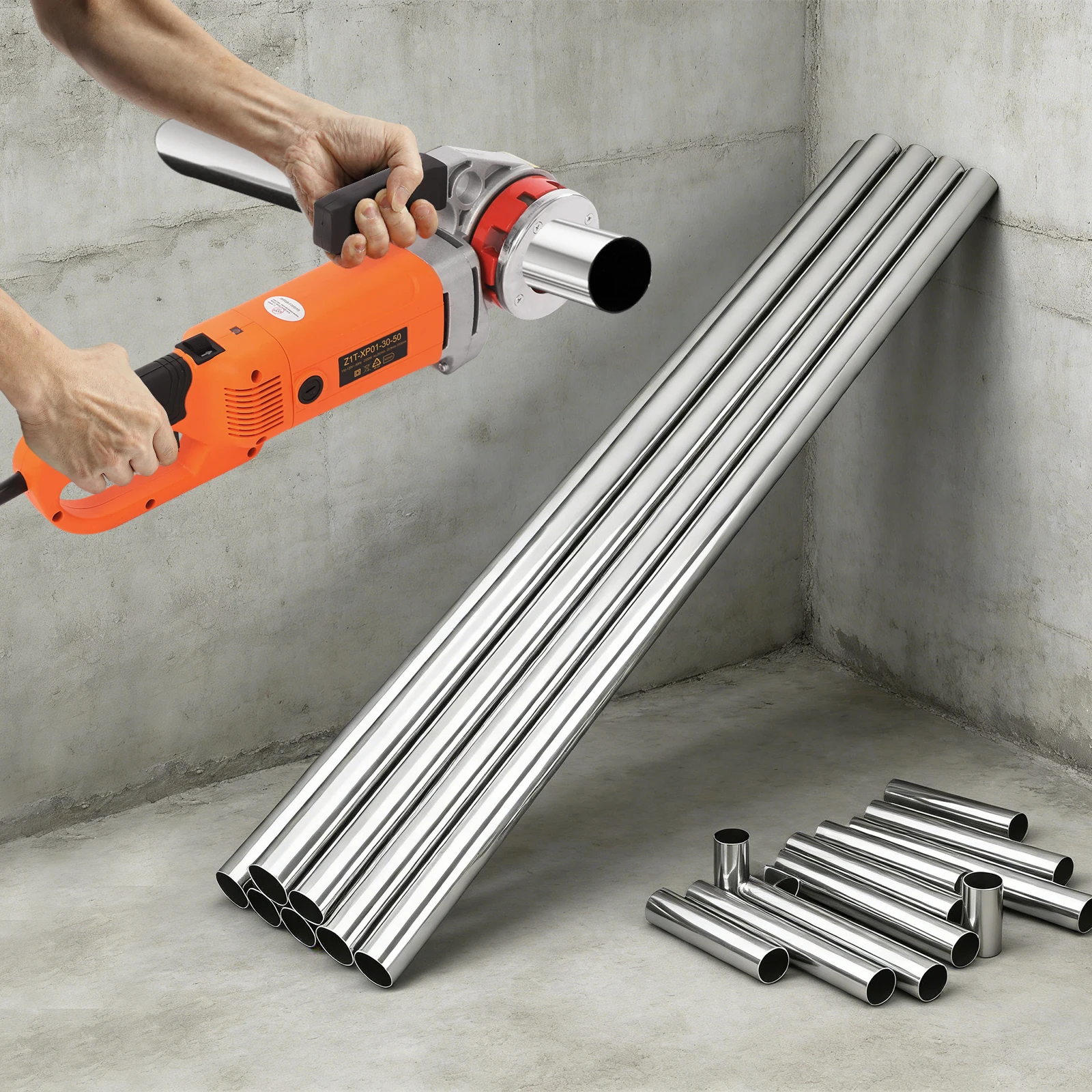 2300W 26rpm Ratchet Pipe Threader Kit, 110-120V Electric Threading Machine with 6 Dies 2‘’, 1-1/2‘’, 1-1/4‘’, 1‘’, 3/4‘’, 1/2''
2300W 26rpm Ratchet Pipe Threader Kit, 110-120V Electric Threading Machine with 6 Dies 2‘’, 1-1/2‘’, 1-1/4‘’, 1‘’, 3/4‘’, 1/2''