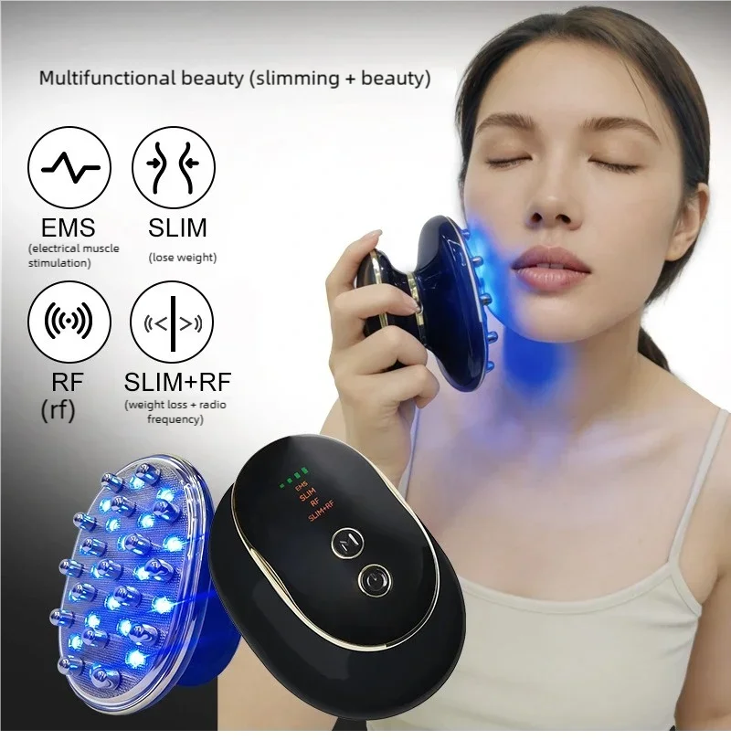 EMS RF Radio Frequency Body Slimming Machine Fat Burner Slim Shaping Device LED Light Therapy Lose Weight Cellulite Massager
EMS RF Radio Frequency Body Slimming Machine Fat Burner Slim Shaping Device LED Light Therapy Lose Weight Cellulite Massager