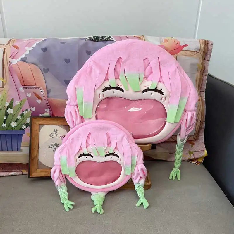 Аниме девушка Kanroji Mitsuri большой рот прозрачный itabag студенческий рюкзак на молнии сумки-мессенджеры косплей сумка на плечо KawaiI подарок
Аниме девушка Kanroji Mitsuri большой рот прозрачный itabag студенческий рюкзак на молнии сумки-мессенджеры косплей сумка на плечо KawaiI подарок