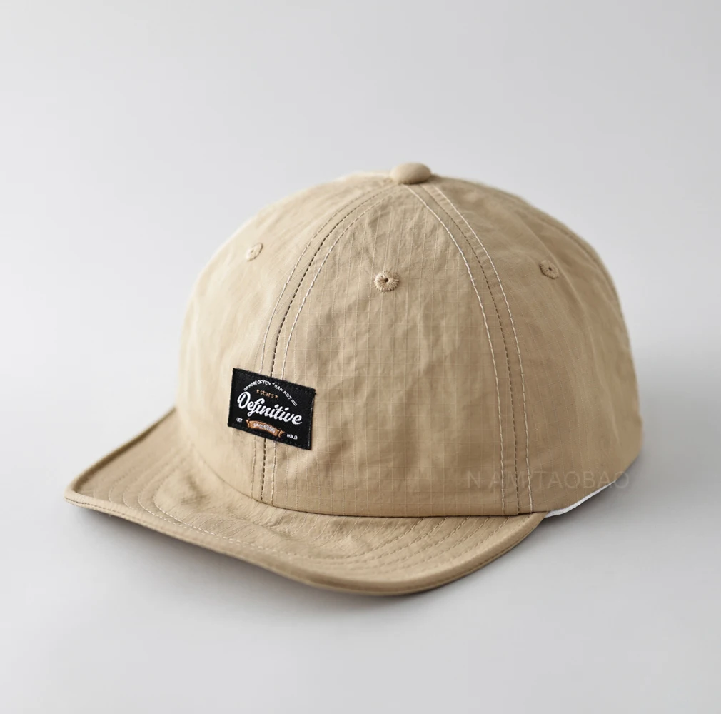 Summer New Sticker Quick-drying Solid Color Short-brimmed Baseball Cap Men Women Simple Casual Versatile Breathable Sun Hat
Summer New Sticker Quick-drying Solid Color Short-brimmed Baseball Cap Men Women Simple Casual Versatile Breathable Sun Hat