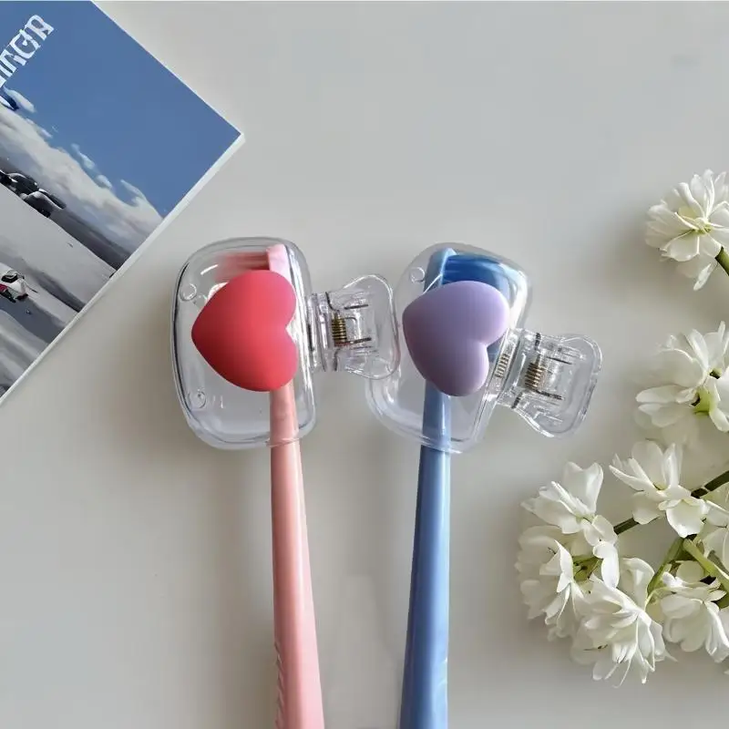 2 шт. чехла для зубных щеток в форме сердца, портативные пылезащитные колпачки для насадок зубных щеток, защитные футляры для хранения
2 шт. чехла для зубных щеток в форме сердца, портативные пылезащитные колпачки для насадок зубных щеток, защитные футляры для хранения