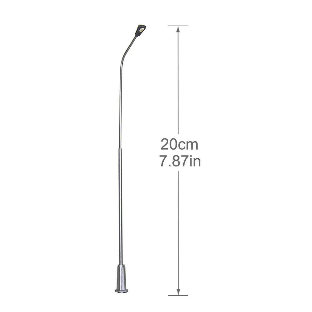 5Pcs Model Railway Lamppost Street Lamps Gauge 0 20cm Bonsai Decor Landscape Scene Model Building Courtyard Street Light
5Pcs Model Railway Lamppost Street Lamps Gauge 0 20cm Bonsai Decor Landscape Scene Model Building Courtyard Street Light