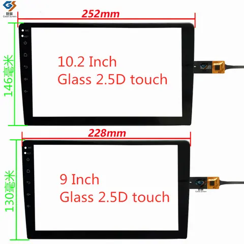 10.2/9 inch P/N LXH80-150-FPC CL820-150-FPC Car radio multimedia video player navigation DVD capacitive touch screen