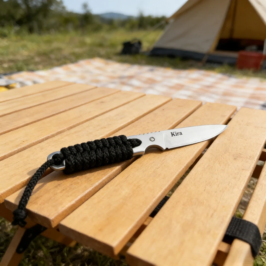 Durable Fixed-blade Knife 440C Blade Nylon Rope Handle Outdoor Jungle Hiking Tool Knife Camping Knife Practical Carving Knife
Durable Fixed-blade Knife 440C Blade Nylon Rope Handle Outdoor Jungle Hiking Tool Knife Camping Knife Practical Carving Knife