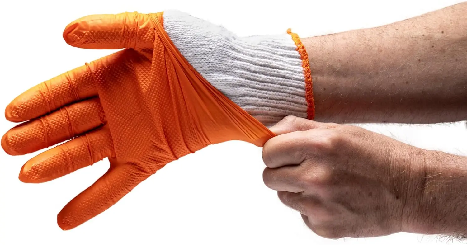 25 Pairs Nitrile Disposable Gloves + Cotton Heat-Resistant Gloves for Grilling & Food Prep
25 Pairs Nitrile Disposable Gloves + Cotton Heat-Resistant Gloves for Grilling & Food Prep