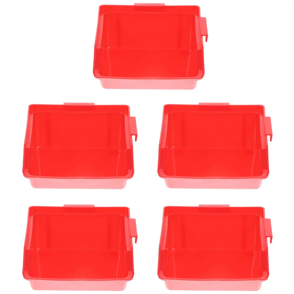 5Pcs Heavy Duty Stackable Parts Storage Bins Reusable Plastic Organizer Boxes for Garage Workshop Office Shed Small Component
5Pcs Heavy Duty Stackable Parts Storage Bins Reusable Plastic Organizer Boxes for Garage Workshop Office Shed Small Component