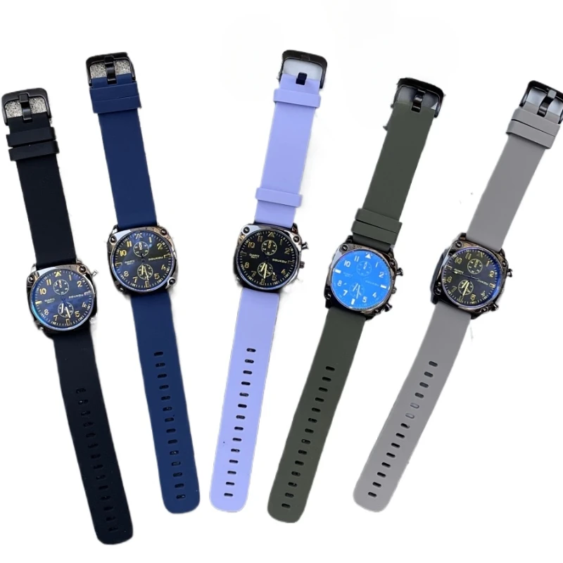 Men's large dial watch fashion trend high sense leisure sports atmosphere neutral quartz watch
Men's large dial watch fashion trend high sense leisure sports atmosphere neutral quartz watch