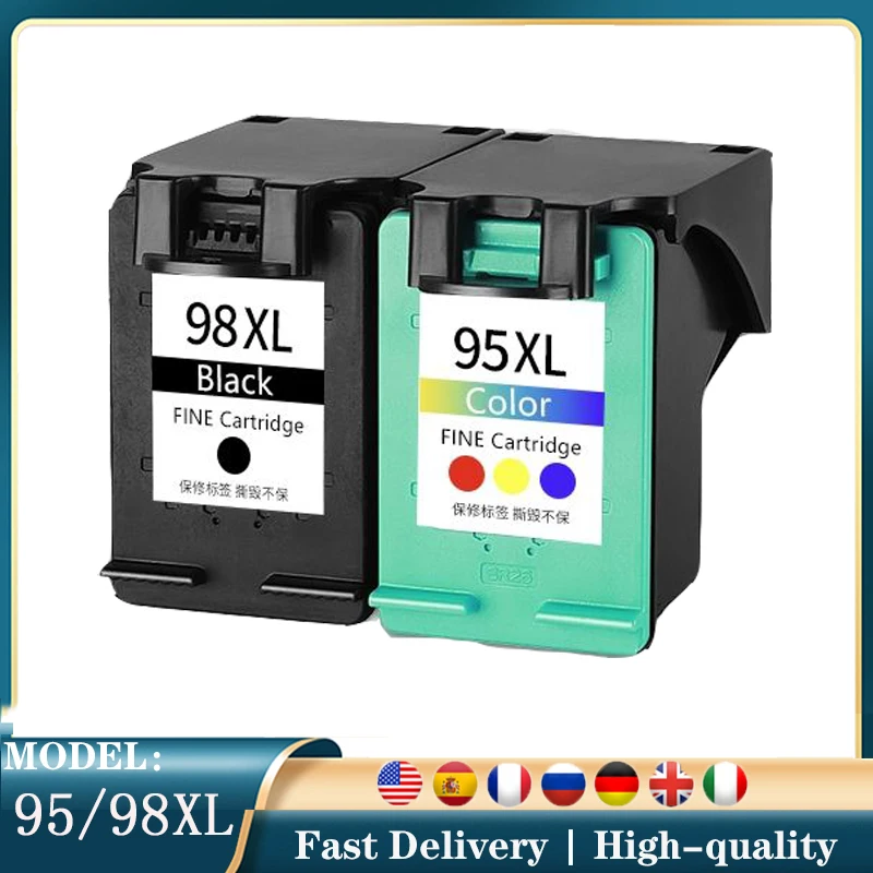 HP 95 98 сменный картридж, совместимый с 98 XL 95 HP98 HP95 Deskjet 5740 6540 6840 9800 9860 6540 6520 6210 7210 7410
HP 95 98 сменный картридж, совместимый с 98 XL 95 HP98 HP95 Deskjet 5740 6540 6840 9800 9860 6540 6520 6210 7210 7410