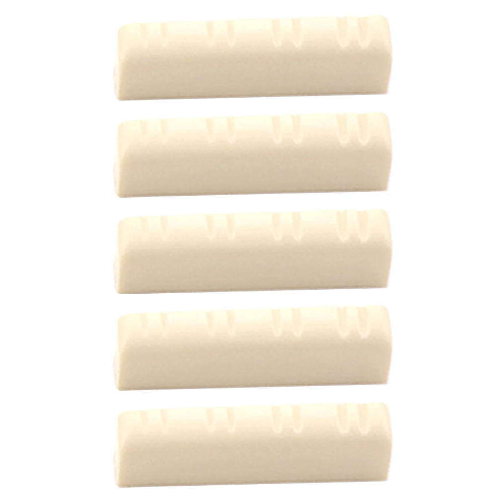 5 Pcs 8-string Mandolin Nuts Plastic String Nut Replacement Parts Accessories Instrument Components Slotted Nut Tone Sustain
5 Pcs 8-string Mandolin Nuts Plastic String Nut Replacement Parts Accessories Instrument Components Slotted Nut Tone Sustain