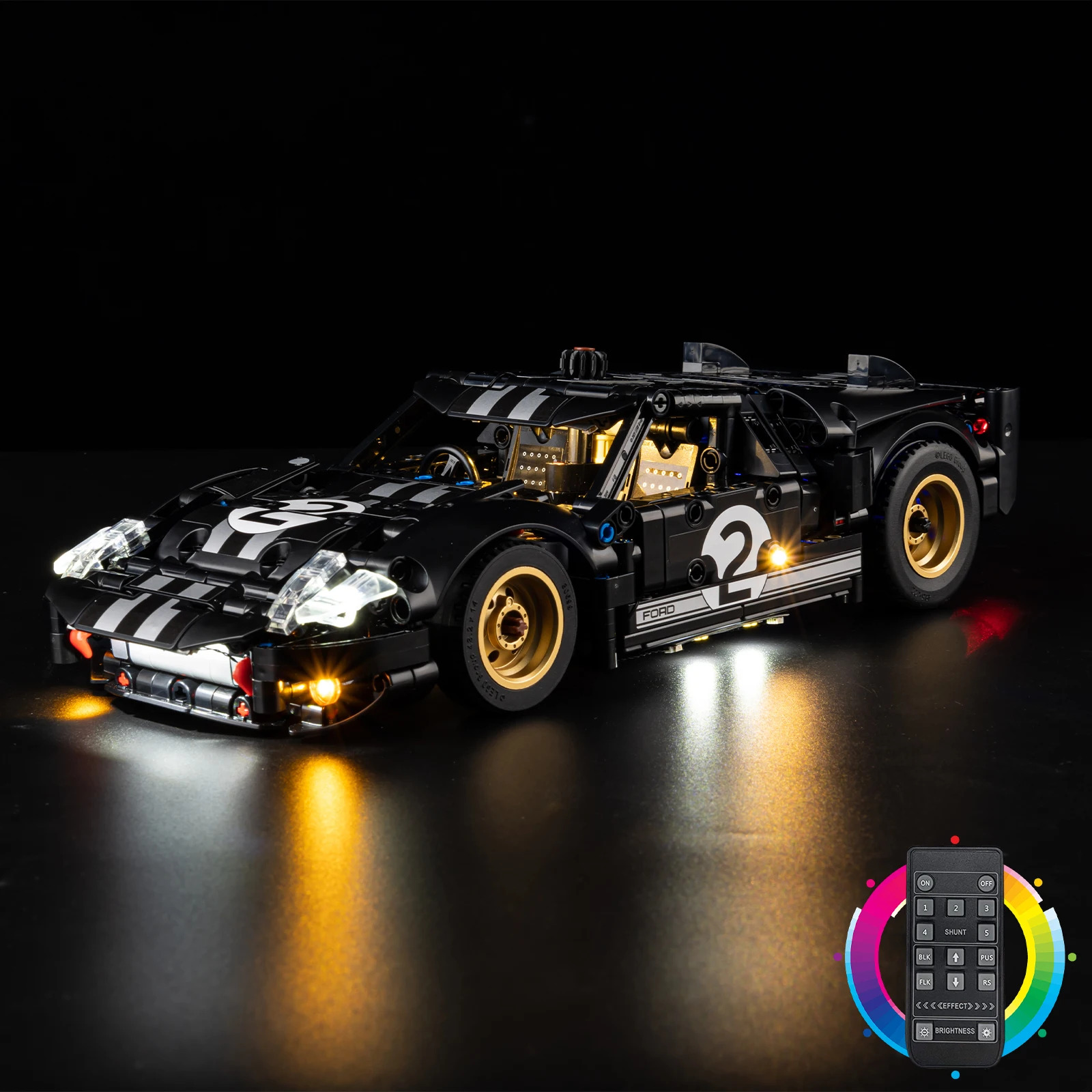 Kyglaring Led Lighting Set Diy Toys for 1966 Ford Gt40 Mkii Race Car 42223 Building Blocks (No Model)
Kyglaring Led Lighting Set Diy Toys for 1966 Ford Gt40 Mkii Race Car 42223 Building Blocks (No Model)
