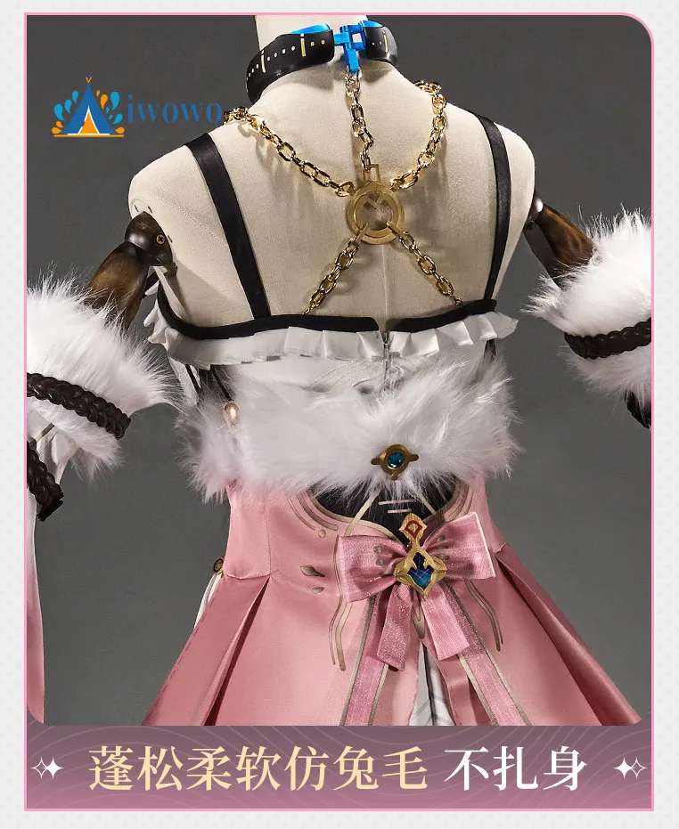 Game Wuthering Waves Denia Cosplay Costume Halloween Christmas New high-quality women elegant dress wig props Denia uniforms
Game Wuthering Waves Denia Cosplay Costume Halloween Christmas New high-quality women elegant dress wig props Denia uniforms
