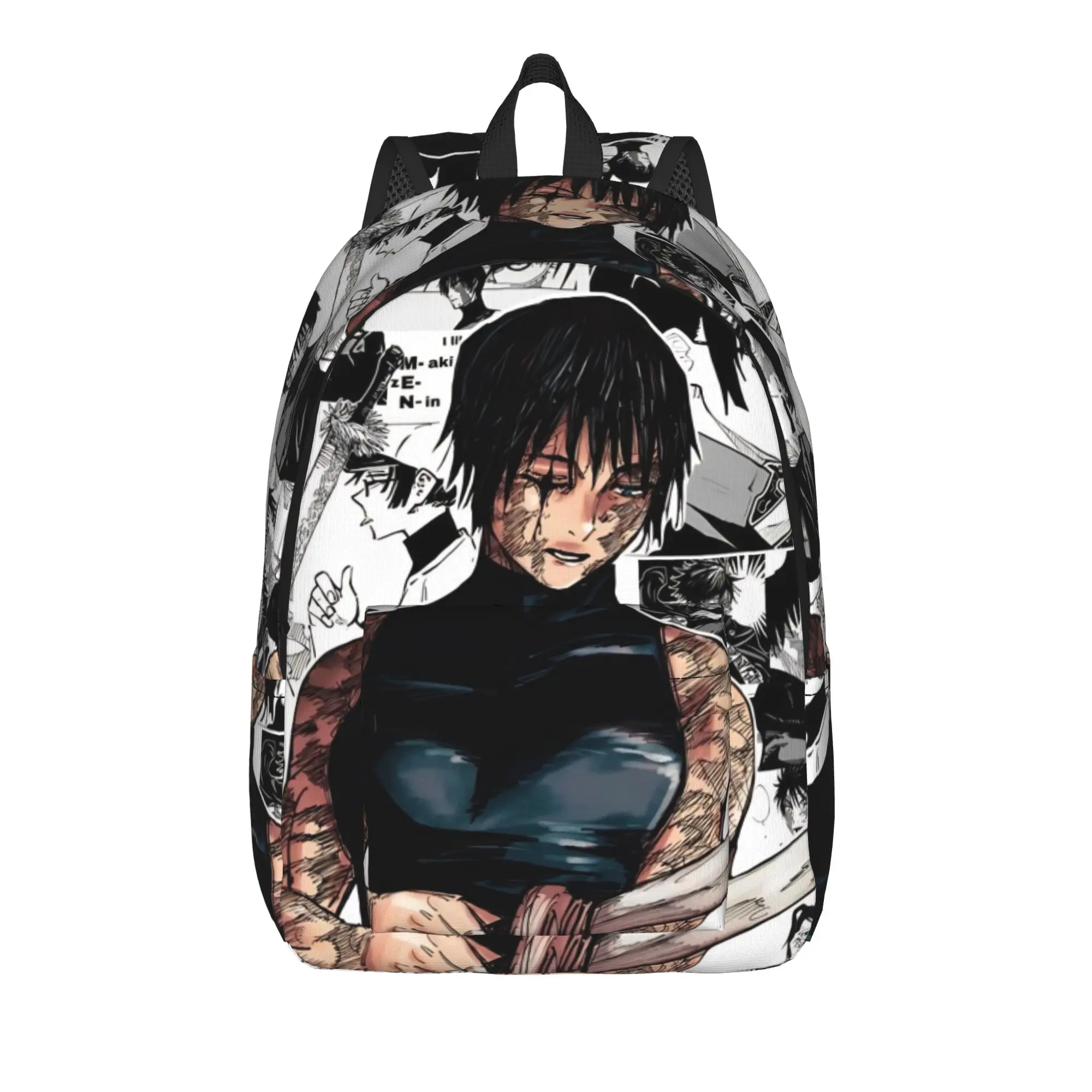 Maki Zenin Manga Backpack Lightweight High School Hiking Travel JJK Anime Daypack for Men Women Laptop Computer Canvas Bags
Maki Zenin Manga Backpack Lightweight High School Hiking Travel JJK Anime Daypack for Men Women Laptop Computer Canvas Bags