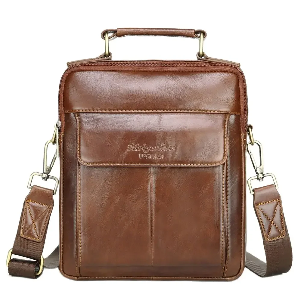 Genuine Leather Men's Messenger Casual Shoulder Mens Travel Crossbody Bag Tote Purse Office iPad WT495
Genuine Leather Men's Messenger Casual Shoulder Mens Travel Crossbody Bag Tote Purse Office iPad WT495
