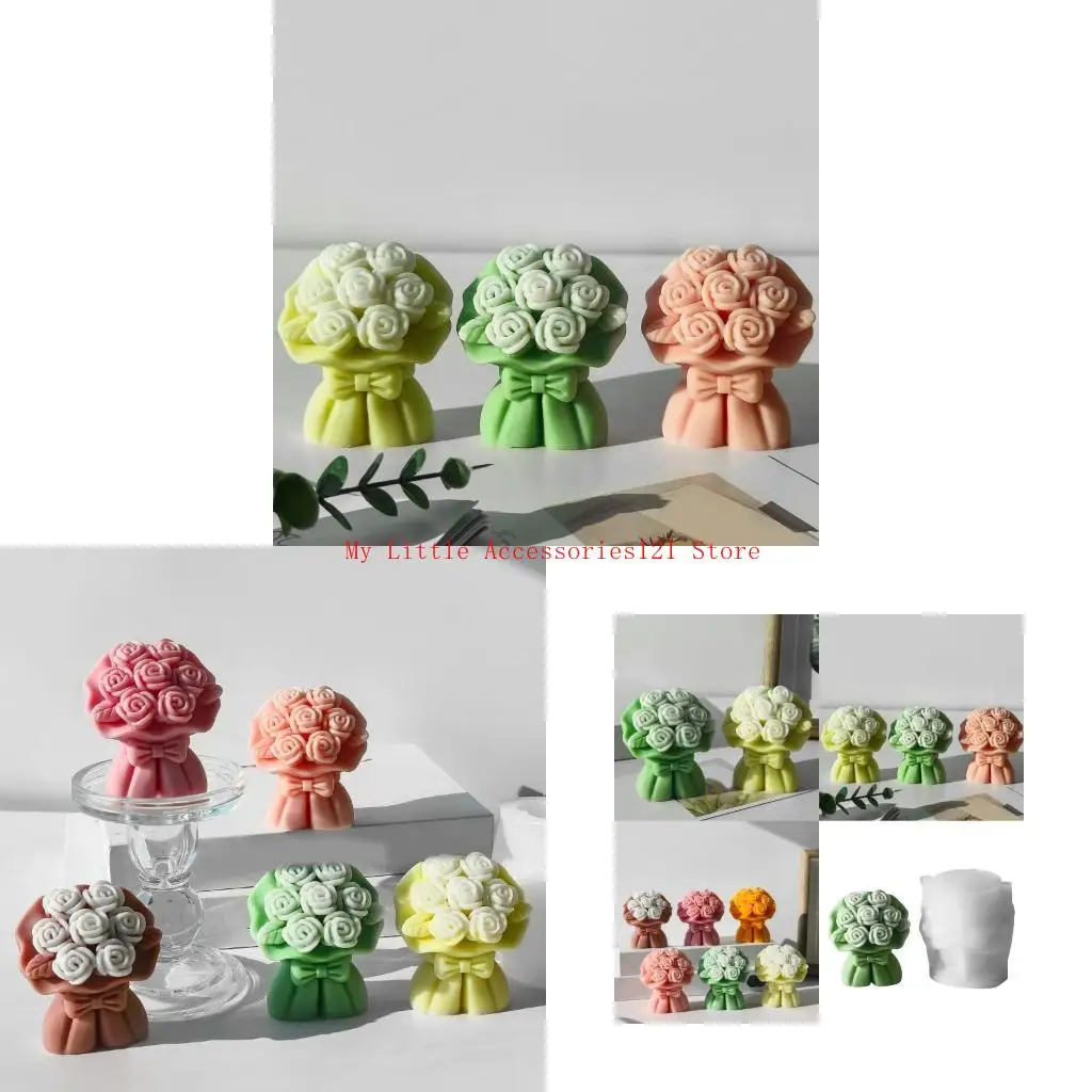 Reusable Silicone Mold for Crafting Detailed Rose Bouquet Handmade Soap Making Mold Resin Craft Supplies
Reusable Silicone Mold for Crafting Detailed Rose Bouquet Handmade Soap Making Mold Resin Craft Supplies