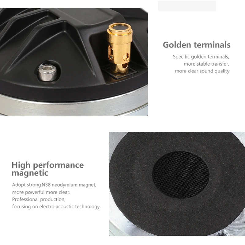 DE400 High Frequency Compression Driver 1.7inch Neodymium Hf Driver
DE400 High Frequency Compression Driver 1.7inch Neodymium Hf Driver