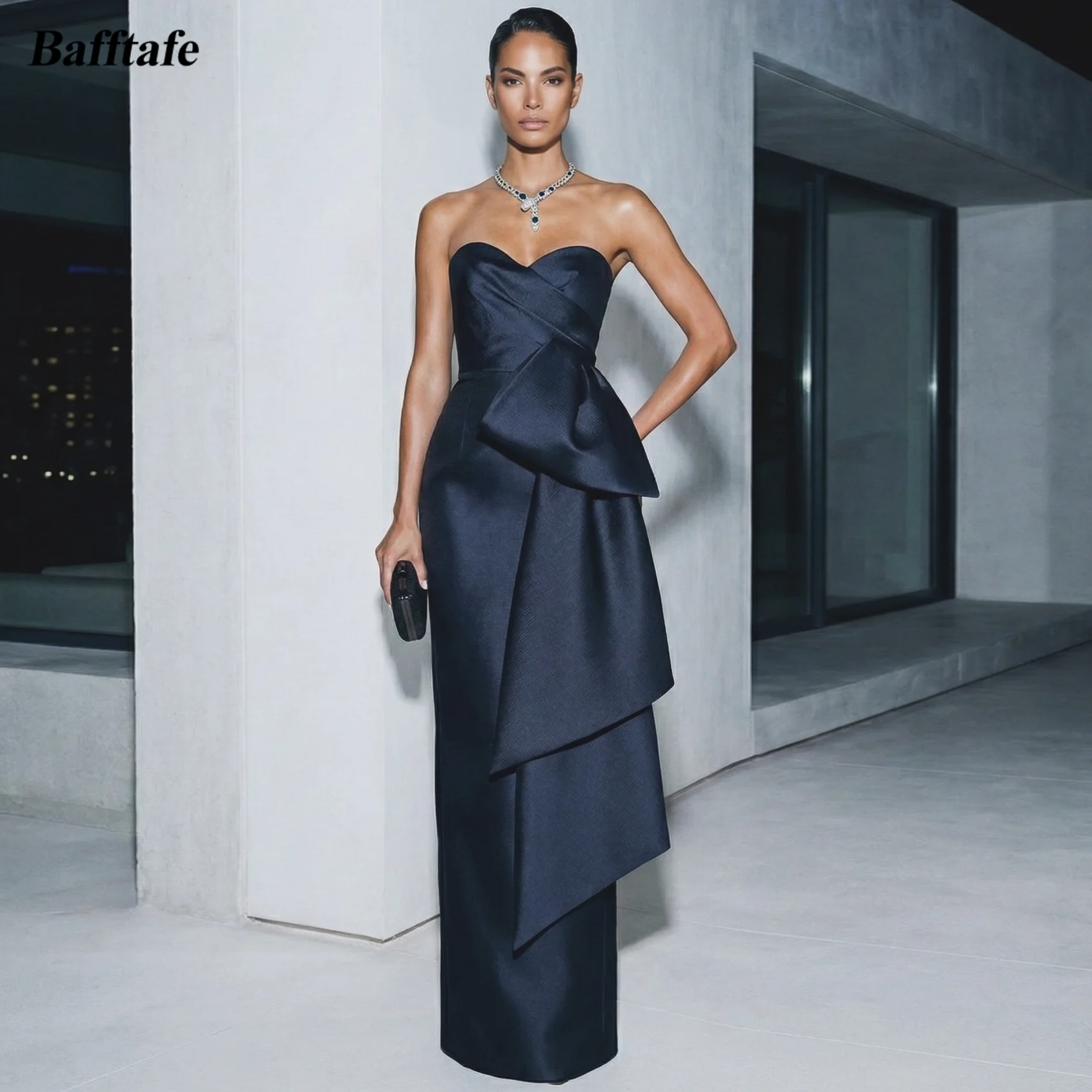 Bafftafe Customized Long Prom Dresses Sheath Satin Sweetheart Bow Special Occasion Evening Party Gowns Wedding Bridesmaid Dress
Bafftafe Customized Long Prom Dresses Sheath Satin Sweetheart Bow Special Occasion Evening Party Gowns Wedding Bridesmaid Dress
