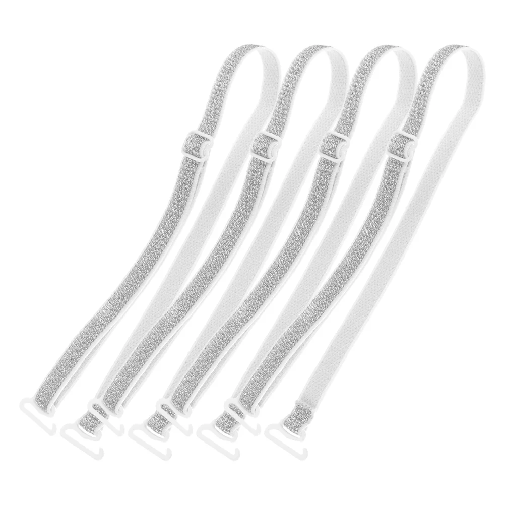2 Pairs Elastic NonSlip Bra Shoulder Straps Adjustable Lingerie Accessories Decorative Straps For Backless Dress
2 Pairs Elastic NonSlip Bra Shoulder Straps Adjustable Lingerie Accessories Decorative Straps For Backless Dress