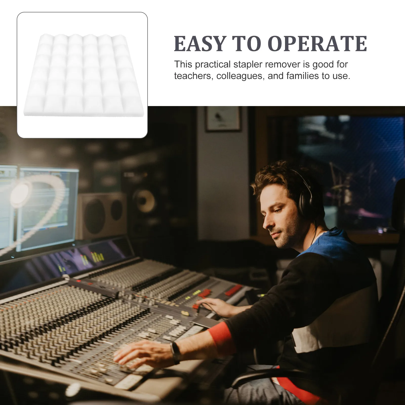 4pcs Sound Absorbing Panels For Wall Soundproofing Material Noise Reducing Acoustic Tiles Studio Insulation Board
4pcs Sound Absorbing Panels For Wall Soundproofing Material Noise Reducing Acoustic Tiles Studio Insulation Board