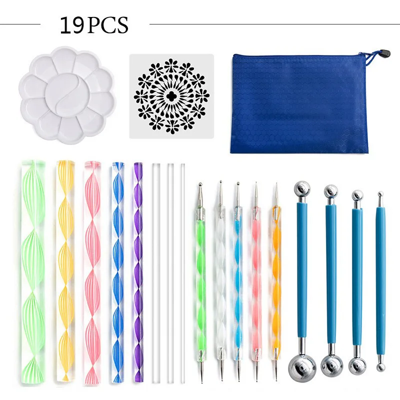 19-Piece Set Wall Painting Template Point Drill Pen DIY Graffiti Acrylic Stick
19-Piece Set Wall Painting Template Point Drill Pen DIY Graffiti Acrylic Stick
