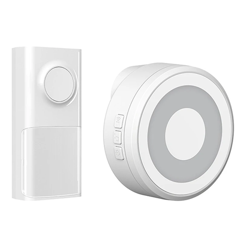 ABGR-Tuya WIFI Wireless Doorbell Outdoor IP65 Waterproof 200M Wireless Home Door Bell Chime 58 Songs Welcome Dingdong EU-Plug
ABGR-Tuya WIFI Wireless Doorbell Outdoor IP65 Waterproof 200M Wireless Home Door Bell Chime 58 Songs Welcome Dingdong EU-Plug