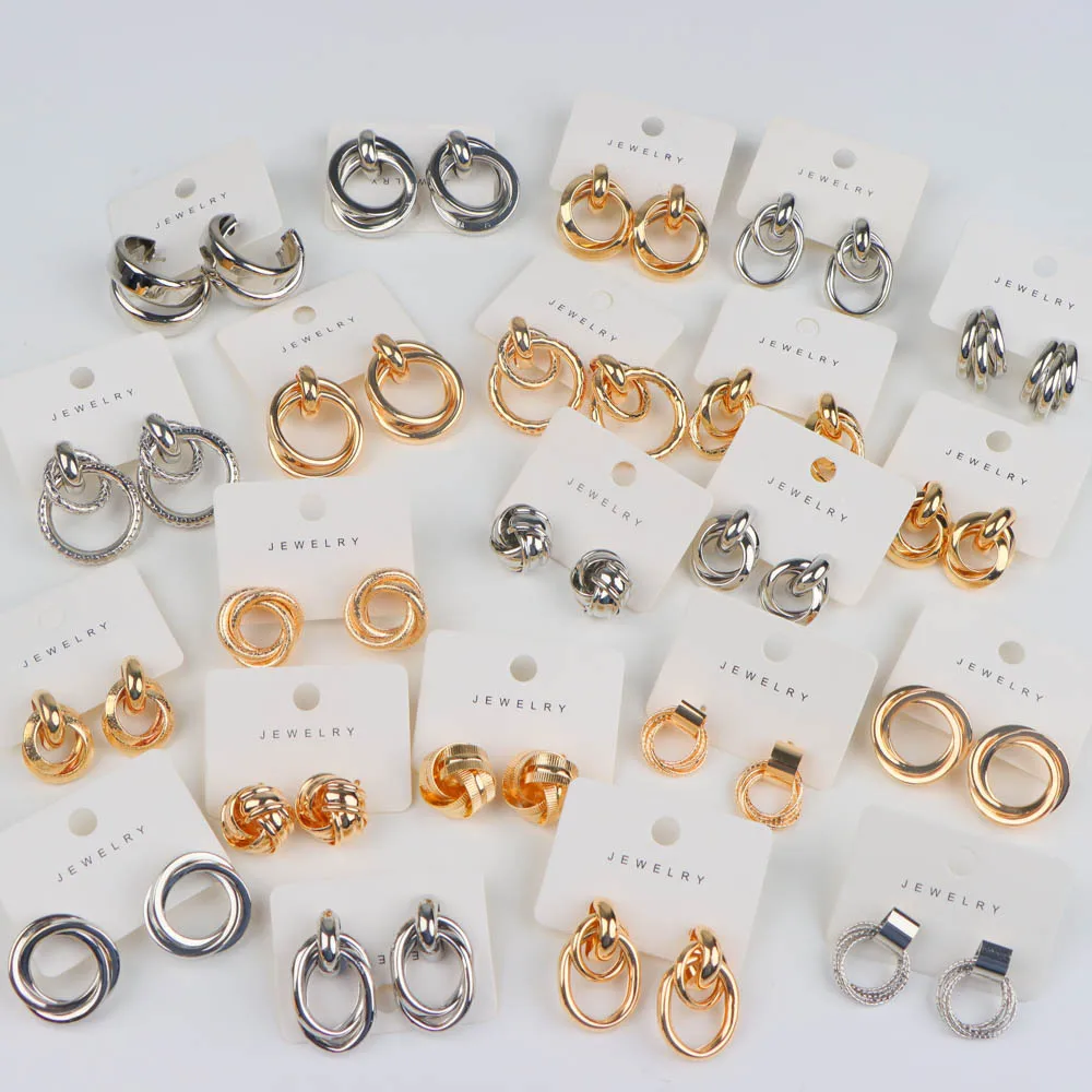 10Pairs/Lot Elegant Trendy Round Fashion Men's Women's Earring Styles Random Banquet Gifts Travel Wedding Jewelry Accessorie
10Pairs/Lot Elegant Trendy Round Fashion Men's Women's Earring Styles Random Banquet Gifts Travel Wedding Jewelry Accessorie