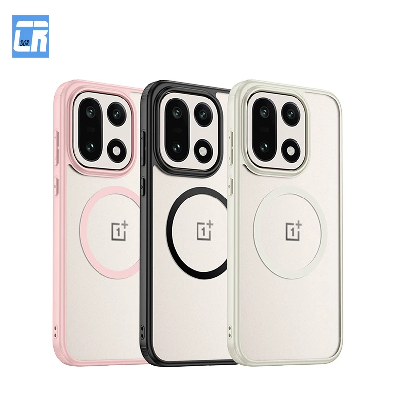 Для Magsafe магнитный беспроводной зарядный матовый полупрозрачный акриловый противоударный чехол из ПК + ТПУ для OnePlus 15 5G бампер задняя крышка Funda
Для Magsafe магнитный беспроводной зарядный матовый полупрозрачный акриловый противоударный чехол из ПК + ТПУ для OnePlus 15 5G бампер задняя крышка Funda