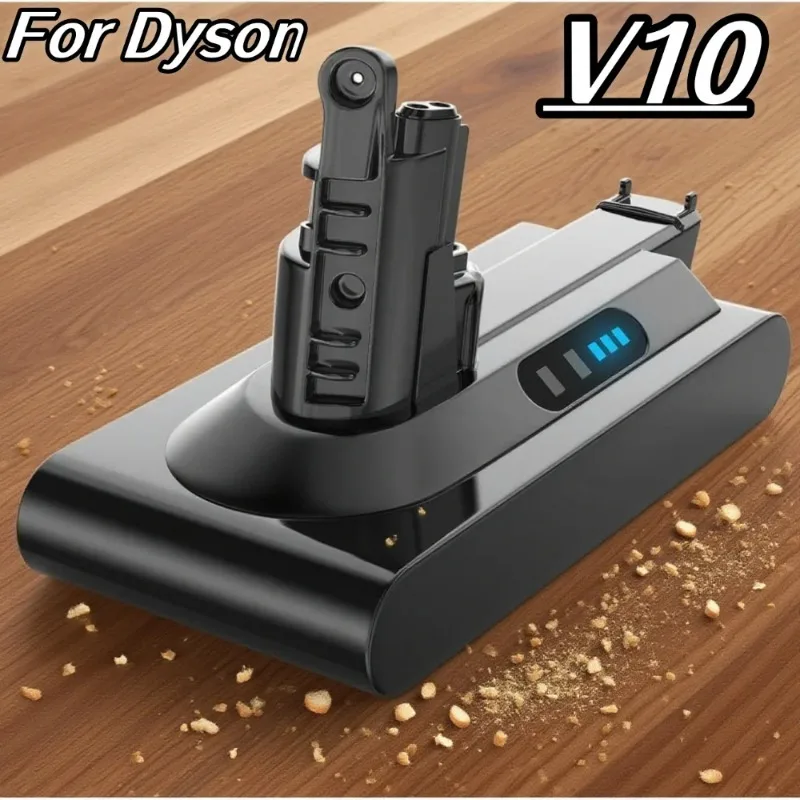 "25.2V 8000mAh High-Capacity Li-ion Battery for Dyson V10/SV12 - Compatible with Absolute/Animal Cordless Vacuums"
"25.2V 8000mAh High-Capacity Li-ion Battery for Dyson V10/SV12 - Compatible with Absolute/Animal Cordless Vacuums"