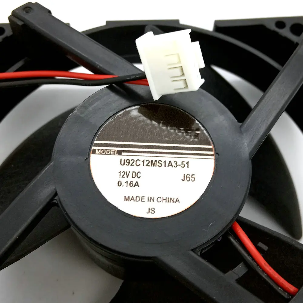 Новый оригинальный U92C12MS1A3-51 9 см DC12V 0,16A для охлаждающего вентилятора холодильника
Новый оригинальный U92C12MS1A3-51 9 см DC12V 0,16A для охлаждающего вентилятора холодильника