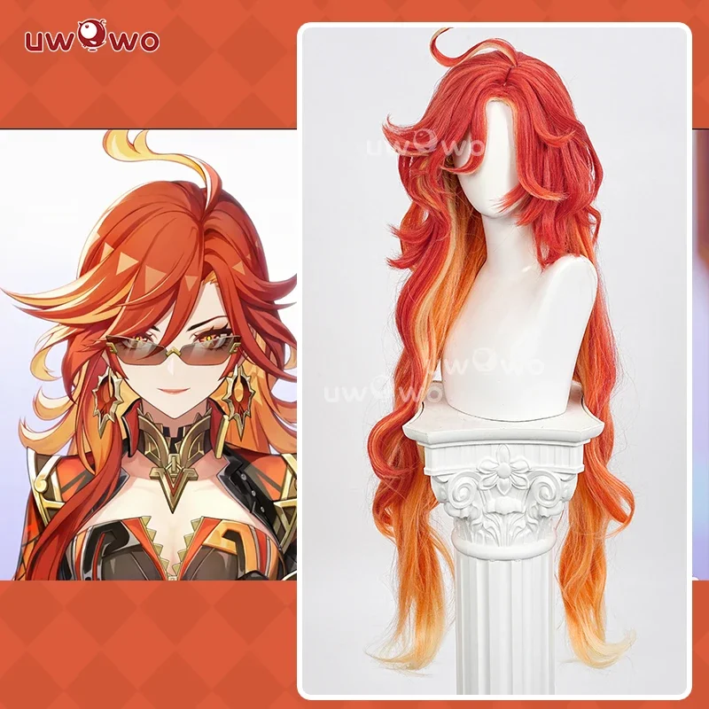 UWOWO Mavuika Wig Game Genshin Impact Mavuika “Pyro Archon” Cosplay Wig Orange Hair Long Hair Halloween Wig
UWOWO Mavuika Wig Game Genshin Impact Mavuika “Pyro Archon” Cosplay Wig Orange Hair Long Hair Halloween Wig