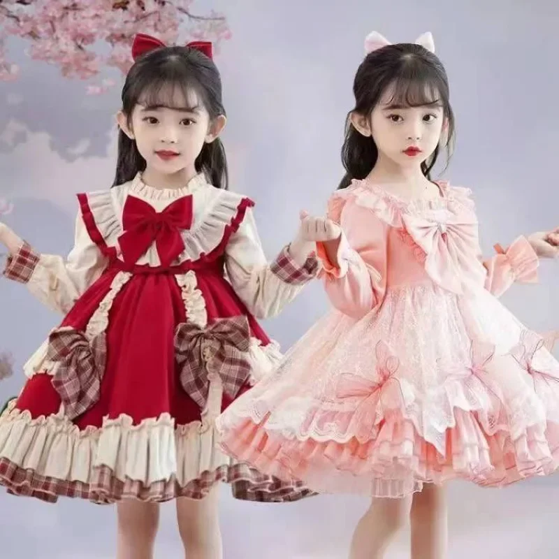 Lolita Princess Skirt Children's Spring and Autumn Girls Skirt Little Girl Sweet Dress
Lolita Princess Skirt Children's Spring and Autumn Girls Skirt Little Girl Sweet Dress