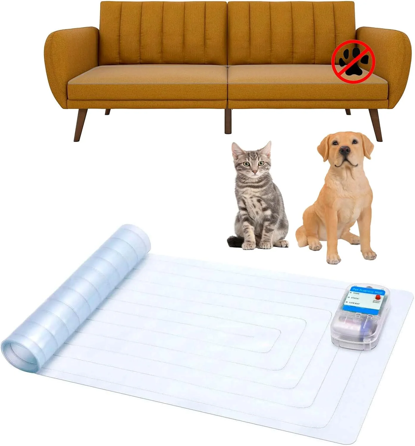 Pet isolation and driving pad, static electric blanket, transparent and safe, suitable for cats and dogs (without battery)
Pet isolation and driving pad, static electric blanket, transparent and safe, suitable for cats and dogs (without battery)
