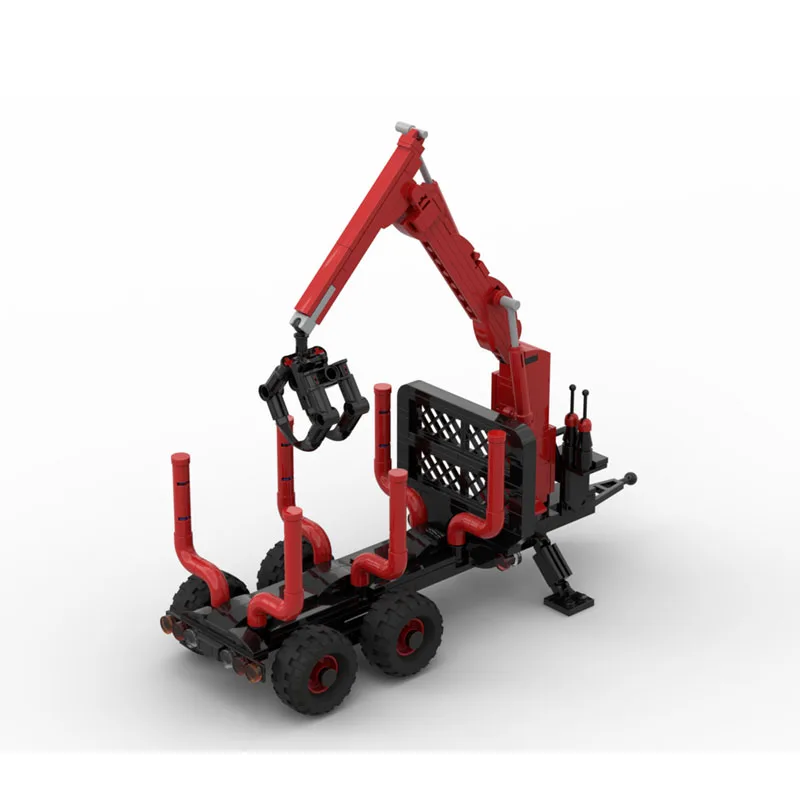 MOC-255491 New City Small Three-Axle Timber Trailer Building Block Model 298 Parts Boys Children's Birthday Christmas Toy Gift
MOC-255491 New City Small Three-Axle Timber Trailer Building Block Model 298 Parts Boys Children's Birthday Christmas Toy Gift