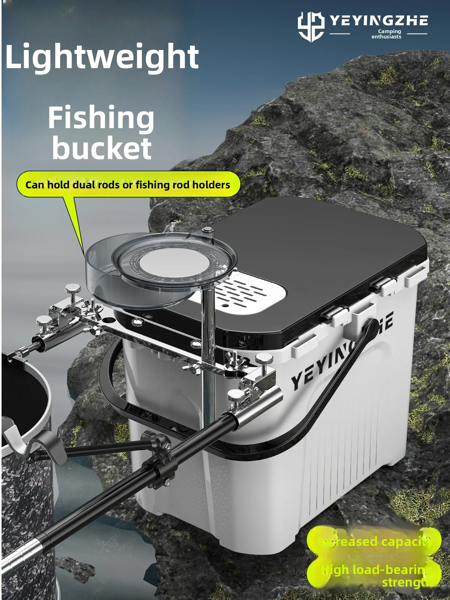Thickened Multi-functional Ice Fishing Lure Bucket Hard Fishing Box Built-in Storage Box Special for Wild Fishing Bucket
Thickened Multi-functional Ice Fishing Lure Bucket Hard Fishing Box Built-in Storage Box Special for Wild Fishing Bucket