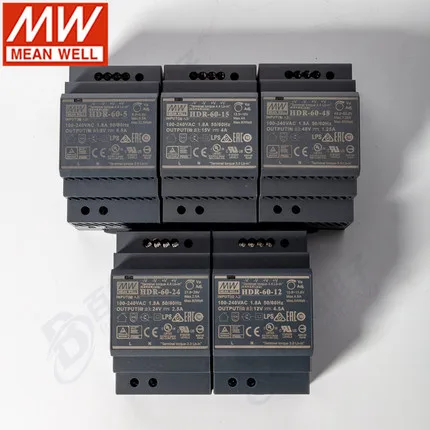 Оригинальный блок питания Mean Well HDR-60-15 постоянного тока 15 В 4 А 60 Вт meanwell ультратонкий шаговый блок питания на DIN-рейку
Оригинальный блок питания Mean Well HDR-60-15 постоянного тока 15 В 4 А 60 Вт meanwell ультратонкий шаговый блок питания на DIN-рейку