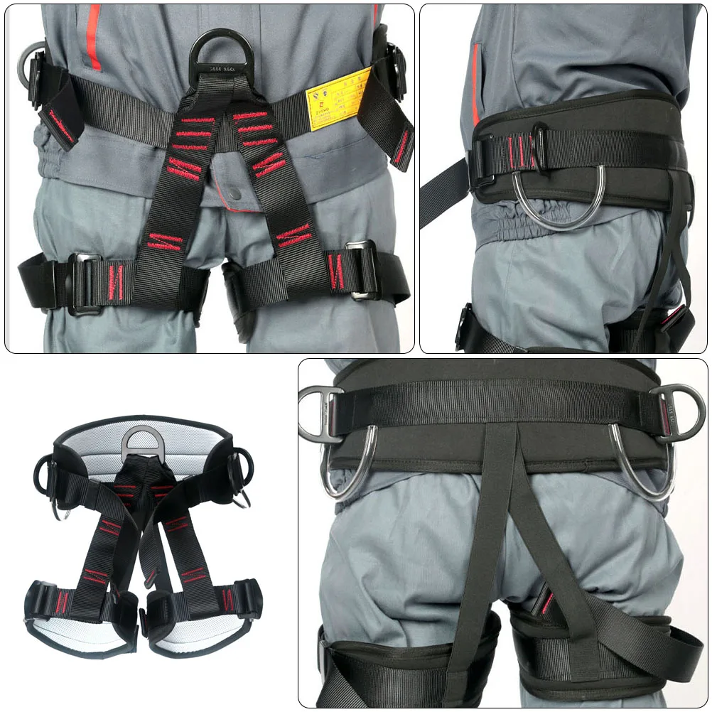 High Strength Harness Mountaineering Expansion Safety Rappelling Climbing Polyester Anti-Falling
High Strength Harness Mountaineering Expansion Safety Rappelling Climbing Polyester Anti-Falling