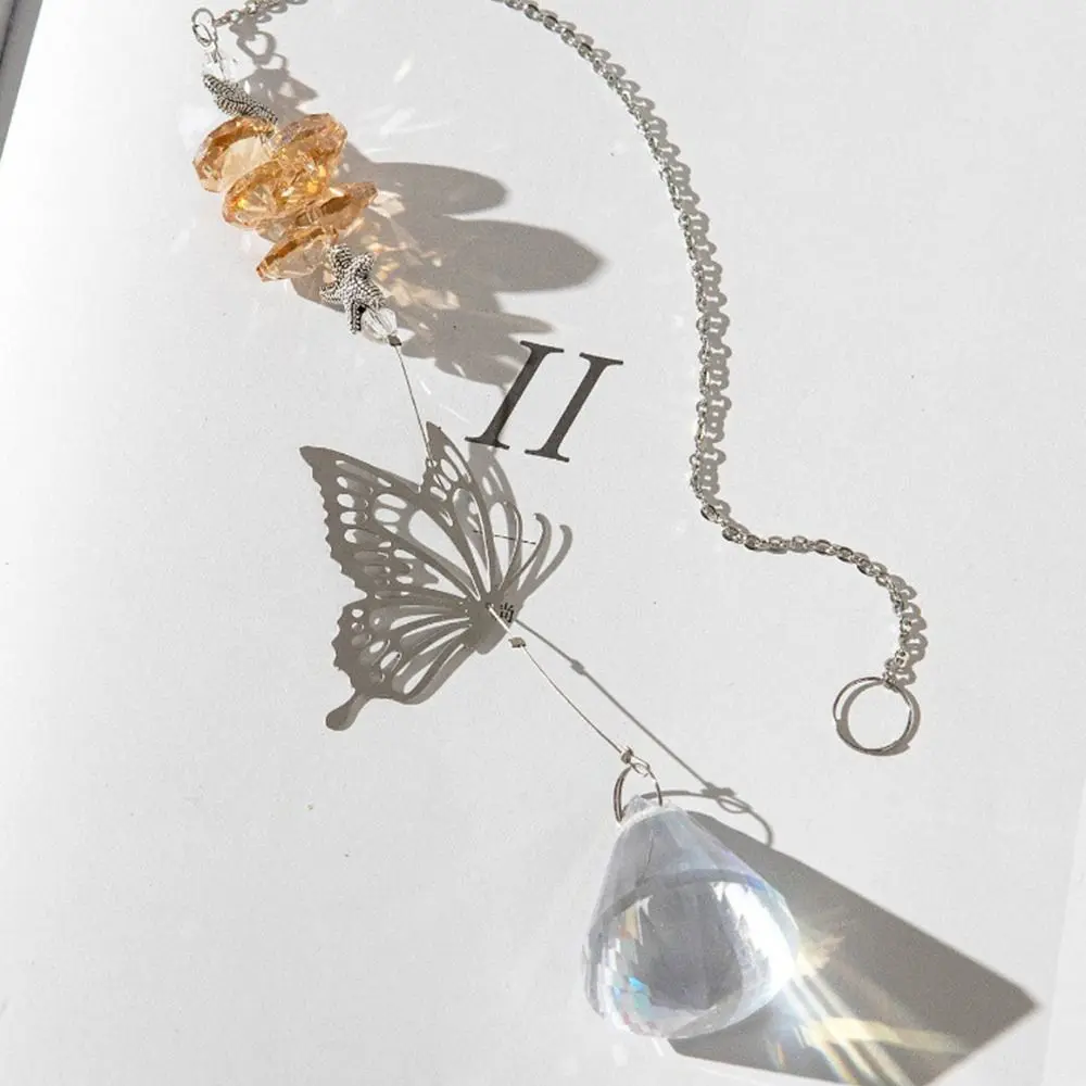 7Pcs Wind Spinner Coloured Crystal Suncatcher Rotating Hanging Wind Chime Novelty Exquisite Light Collection Pendant Windows
7Pcs Wind Spinner Coloured Crystal Suncatcher Rotating Hanging Wind Chime Novelty Exquisite Light Collection Pendant Windows