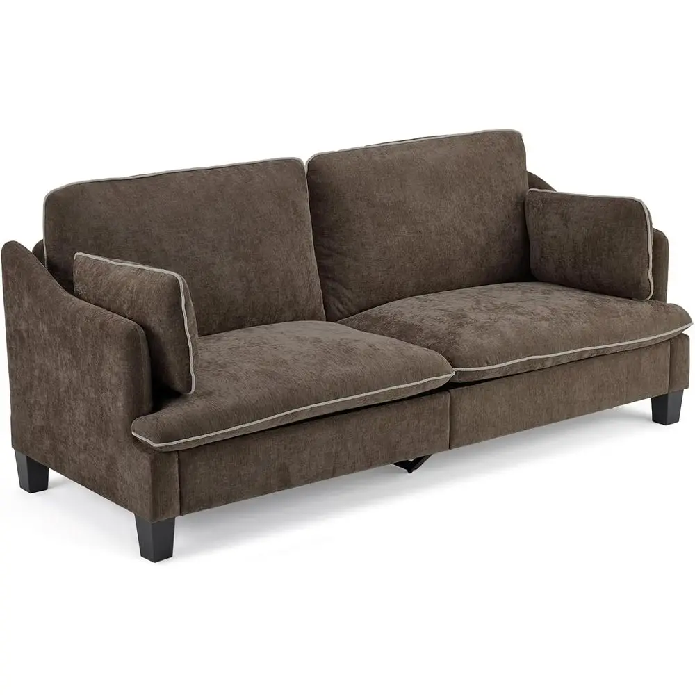 84 Deep Seating 3-Seat Sofa with Upholstered Cushions and Pillows, Linen Velvet Fabric for Living Room, Bedroom, or Office
84 Deep Seating 3-Seat Sofa with Upholstered Cushions and Pillows, Linen Velvet Fabric for Living Room, Bedroom, or Office