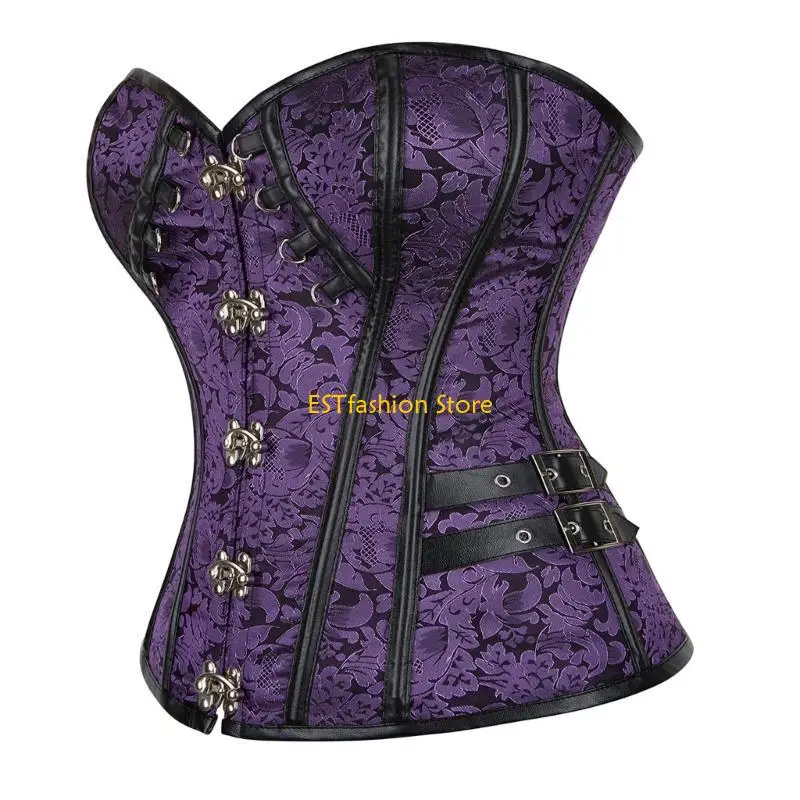 Y5GC Corset Lingerie for Women Underbust Floral Print Shapewear Bustier Slimming
Y5GC Corset Lingerie for Women Underbust Floral Print Shapewear Bustier Slimming