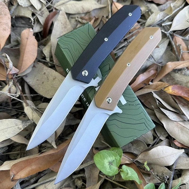 CR 6920 Sharp Folding Knife - 8Cr13Mov Blad G10 Handle - High Hardness Outdoor Camping Folding Portable Knife Men's Gifts
CR 6920 Sharp Folding Knife - 8Cr13Mov Blad G10 Handle - High Hardness Outdoor Camping Folding Portable Knife Men's Gifts