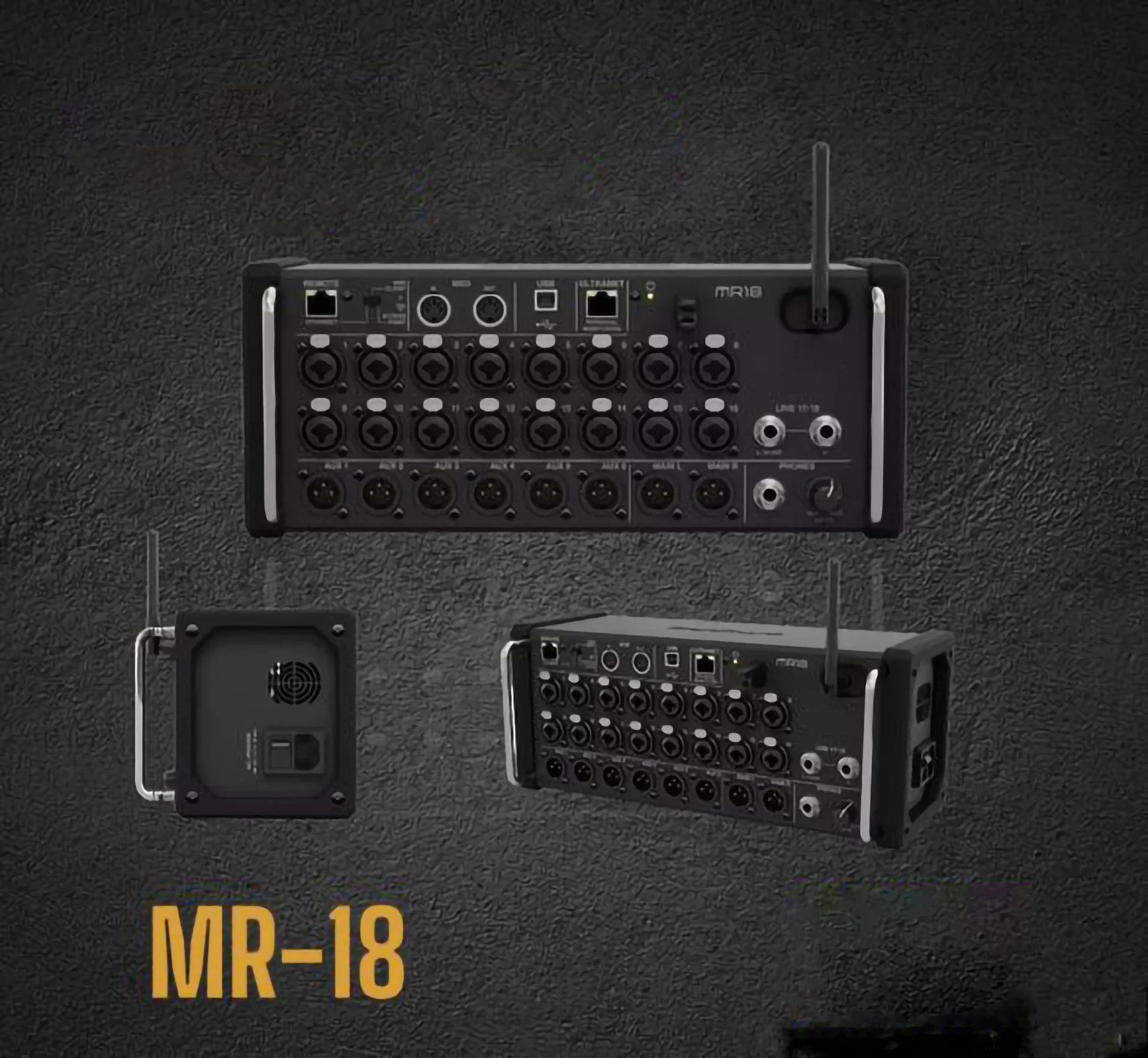 2025 New Style Built-In Tri-Mmode Wifi Router MR18 Mixer Audio Digital Console Digital Power Mixer
2025 New Style Built-In Tri-Mmode Wifi Router MR18 Mixer Audio Digital Console Digital Power Mixer